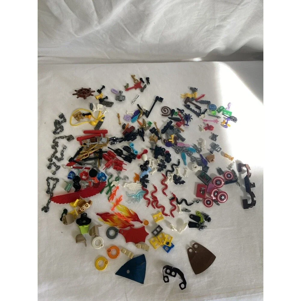 Lot Lego Parts Pieces Accessories Bulk More than 200pcs #61